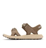 Sandalias de trekking Columbia modelo Konos Hiker 2-Strap, color arena, con dos tiras ajustables con velcro, confeccionadas en ante y piel sintética, con suela dentada de alta tracción y tecnología Omni-Max.