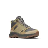Bota de senderismo Merrell modelo Tempo Sol Mid WP, diseñada con una combinación de ante impermeable y malla transpirable. Cuenta con cierre de cordones, cuello acolchado y suela de goma con relieve para mayor tracción y absorción de impactos.