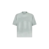 Remera de manga corta Cos de color gris, con cuello redondo y diseño holgado.