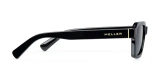 Lentes de sol unisex de forma cuadrada, con armazón de policarbonato negro y lentes polarizadas japonesas TAC negras con protección UV 400. Destacan por su calidad y robustas patillas.