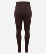 Legging deportiva Get Over de tiro alto, confeccionada en poliamida seamless con diseño ajustado al cuerpo y acabado liso.