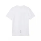 Remera Emporio Armani EA7 de manga corta y cuello redondo, color beige, con pequeño logotipo impreso en el pecho.