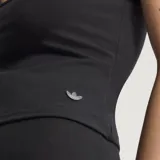 Musculosa Adidas Ess Tank Top color negro con logo pequeño en el frente.