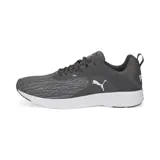 Championes Puma Comet 2 Alt Beta, color gris con detalles en blanco.