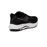 Championes de running Diadora Mythos Blushield 8 Vortice Hip, color negro con detalles en gris y suela blanca.