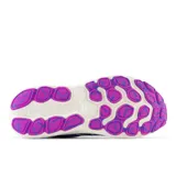 Championes de running New Balance EVOZ V2 para mujer, color violeta con detalles en blanco y fucsia. Confeccionados con tecnología Fresh Foam para mayor comodidad y amortiguación.