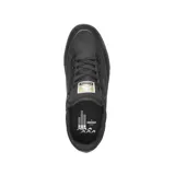 Championes Emerica Gamma G6 negros con logo dorado en el talón y en la lengüeta.