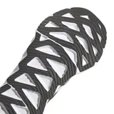 Championes de running Adidas modelo Switch Run, color negro con detalles en blanco. Presentan una parte superior de malla transpirable, entresuela de EVA con diseño de rebajes y suela exterior Adiwear para mayor tracción.