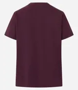 Remera básica de manga corta y cuello redondo, confeccionada en algodón suave y resistente.