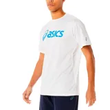 Remera Asics de hombre color negro con logo estampado en el pecho.