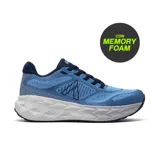 Championes deportivos American Sport modelo Nathan, de diseño ergonómico con capellada de tejido técnico transpirable en tonos azules y suela de plataforma con tecnología Memory Foam para mayor amortiguación.