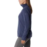 Buzo de micropolar Columbia, modelo Glacial IV, con cierre frontal de media cremallera y cuello alto. Diseño de manga larga con ajuste entallado, confeccionado en tejido elástico y ligero.