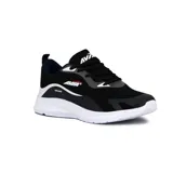 Zapatillas deportivas Avia Patron para hombre, color negro con detalles en gris y azul marino.