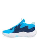 Championes de básquet Under Armour Jet 23, color negro y blanco.