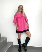 Botas bucaneras negras de cuero sintético, con caña alta, hebilla decorativa en el lateral y suela track.