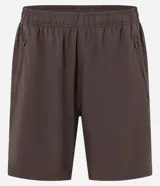 Bermuda deportiva Get Over para hombre, en color marrón, con cintura elástica, cordón de ajuste y bolsillos con cierre. Cuenta con tecnología Laser Cut en los laterales para mayor transpirabilidad.