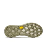 Championes de trail running Merrell Agility Peak 6, color verde militar, con suela Vibram y detalles técnicos para running en senderos.