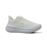 Championes deportivos American Sport modelo Bevan, de color blanco con suela chunky y tecnología memory foam.