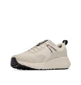 Championes de trekking Columbia Konos Trs Omni-Max para hombre, color gris claro, con parte superior de malla técnica y suela de alta tracción.