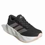 Championes Adidas Galaxy 8 W para mujer, color negro con entresuela blanca y detalles en gris. Cuentan con capellada de malla transpirable, las clásicas tres tiras en los laterales y tecnología Cloudfoam en la suela para mayor amortiguación.
