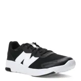 Championes de running New Balance modelo Fresh Foam 578, color negro con detalles en blanco. Confeccionados en malla textil y material sintético, cuentan con cierre de cordones y suela con tecnología de amortiguación.