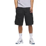 Bermuda Adidas Cargo modelo Skt Exc de color negro, con bolsillos cargo laterales y diseño holgado.