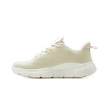 Championes deportivos American Sport modelo Cody, color beige con detalles en rosado y suela blanca. Cuenta con tecnología antideslizante y plantilla de memory foam.