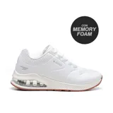 Championes Hi-Tec Francis blancos con suela marrón y tecnología Memory Foam.