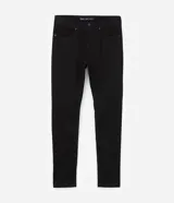 Pantalón skinny de sarga color beige, de corte ajustado y tiro medio, con bolsillos laterales y traseros de la marca Blue Steel.