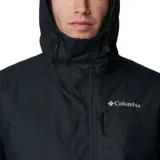 Campera técnica impermeable con tecnología Omni-Tech y forro termorreflectante Omni-Heat. Cuenta con capucha ajustable, cierre frontal con solapa protectora, bolsillos con cremallera en pecho y laterales, y puños ajustables.