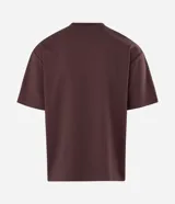 Remera masculina Blue Steel de manga corta y cuello redondo, con diseño liso y calce amplio de corte boxy.