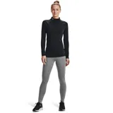 Remera de entrenamiento Under Armour de manga larga con cuello alto, confeccionada en tejido de doble capa con interior cepillado y exterior de secado rápido. Cuenta con paneles de malla en las axilas para ventilación y mangas raglán.