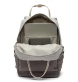Mochila Trail Traveler 18L de Columbia, color gris con detalles en beige, con compartimento para portátil y tecnología Omni-Shield que repele la humedad y las manchas.