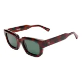 Lentes de sol I-Sea modelo Stone con armazón geométrico carey en tonos marrones y cristales oscuros.