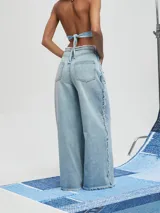 JEAN DUNA WIDE LEG