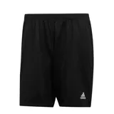 Short de fútbol Adidas Estro 19, color negro con logo blanco estampado en la pierna derecha.