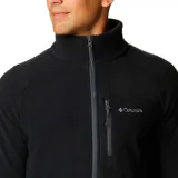 Campera polar con cierre frontal completo, cuello alto y bolsillos laterales y en el pecho con cierre. Diseño funcional y versátil.