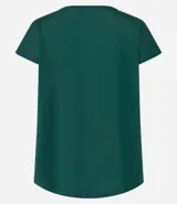 Remera de manga corta Get Over, confeccionada en microfibra con textura de micro-cuadros y escote redondo. Presenta un diseño versátil y ligero, ideal para actividades deportivas o uso casual.