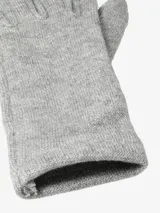 Guantes negros de diseño clásico y elegante, confeccionados en material suave y confortable.