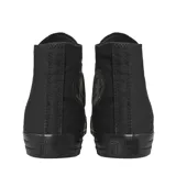 Championes Converse Chuck Taylor All Star de caña alta, color negro, confeccionados en lona con suela de goma.