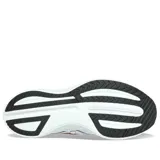 Championes Saucony Endorphin Speed 3 para mujer, color blanco con detalles en dorado y negro.