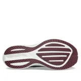 Championes de running Saucony Triumph 20 Runshield, color negro con detalles en gris y suela celeste.