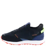 Championes Topper Oldi Running, color negro con detalles en azul, verde y naranja.