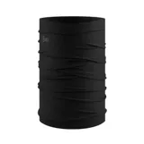 Tubular multifuncional Buff de color negro, confeccionado con tecnología CoolNet® UV que ofrece protección solar UPF 50. Es un accesorio ligero, transpirable y ultra elástico, diseñado sin costuras para mayor comodidad durante actividades al aire libre.