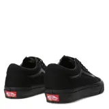 Championes Vans Old Skool negros de lona con suela de goma.