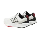 Championes de running New Balance M520LW9, color blanco con detalles en negro y rojo. Confeccionados en malla transpirable y material sintético, con entresuela Fresh Foam.