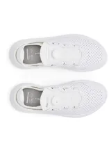 Championes de entrenamiento Under Armour SlipSpeed Trainr Syn de color blanco, con diseño perforado para mayor transpirabilidad, sistema de ajuste BOA y talón convertible.