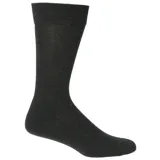 Calcetín de largo medio color gris marengo, con planta acolchada y puño suave.