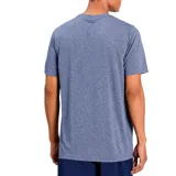 Remera deportiva Puma de hombre, color gris, de corte clásico y manga corta.