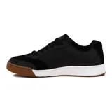 Zapatillas urbanas Osiris modelo Carrera, color negro con detalles en rojo y suela marrón.